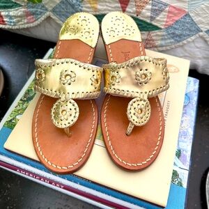 Jack Rogers stacked heel size 7 sandal